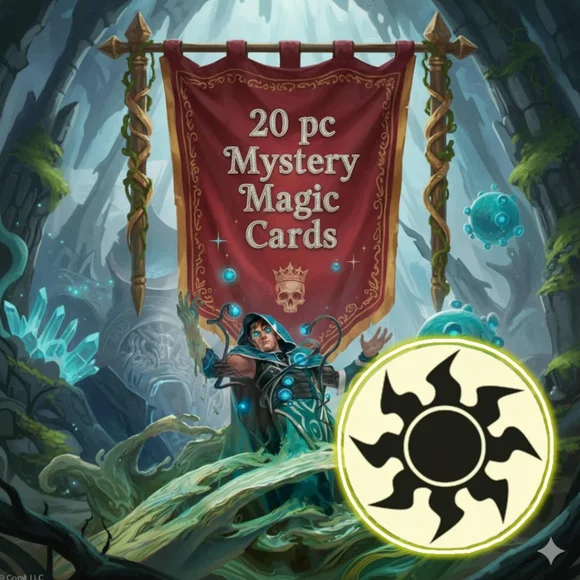 20 pack Mystery White "Magic The Gathering" Cards - Picture 1 of 5